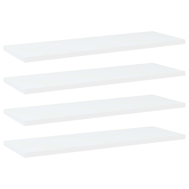 Wandschappen 4 St 60X20X1,5 Cm Bewerkt Hout - XdropX