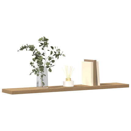 Wandschappen 4 St 60X20X1,5 Cm Bewerkt Hout Artisanaal Eiken - XdropX