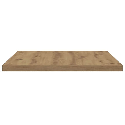 Wandschappen 4 St 60X30X1,5 Cm Bewerkt Hout Artisanaal Eiken - XdropX