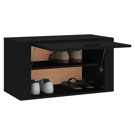 Wandschoenenkast 70X35X38 Cm Bewerkt Hout - XdropX