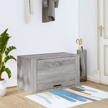 Wandschoenenkast 70X35X38 Cm Bewerkt Hout - XdropX