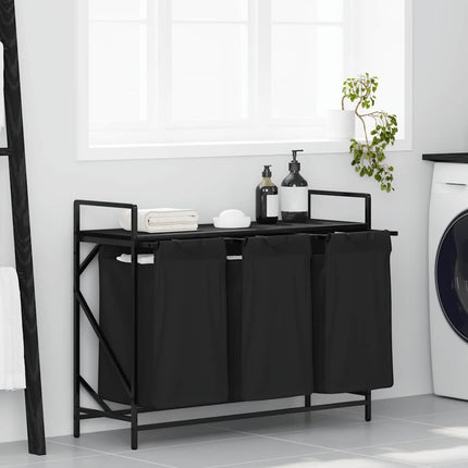 Wasmand 2 Vakken Met Plank Eiken - XdropX