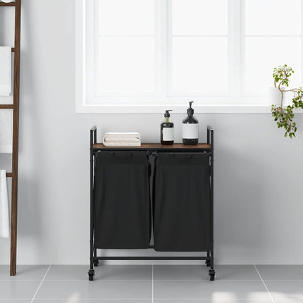 Wasmand 2 Vakken Met Planken Ig - XdropX