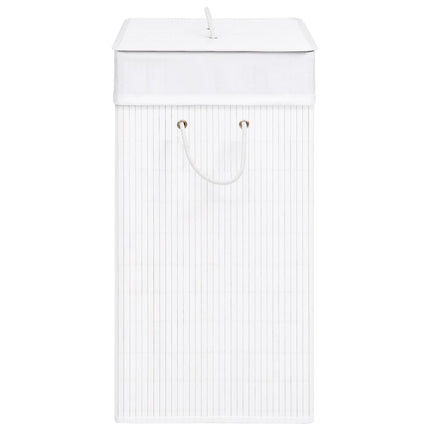 Wasmand Met 2 Vakken 100 L Bamboe - XdropX