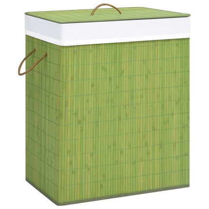 Wasmand Met 2 Vakken 100 L Bamboe - XdropX
