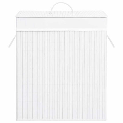 Wasmand Met 2 Vakken 100 L Bamboe - XdropX