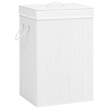 Wasmand Met 2 Vakken 100 L Bamboe - XdropX