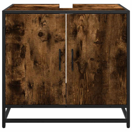 Wastafelkast 65X33X60 Cm Bewerkt Hout Kleurig - XdropX