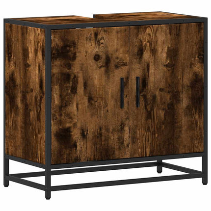 Wastafelkast 65X33X60 Cm Bewerkt Hout Kleurig - XdropX