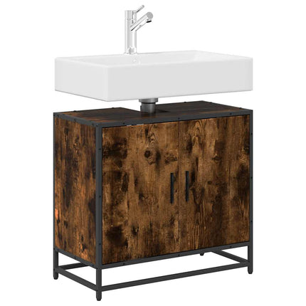 Wastafelkast 65X33X60 Cm Bewerkt Hout Kleurig - XdropX