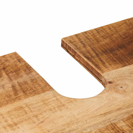 Wastafelkast Bruin 62 X 33 X 58 Cm Massief Mango Hout - XdropX
