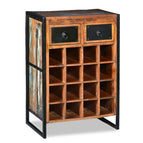 Massief gerecycled hout